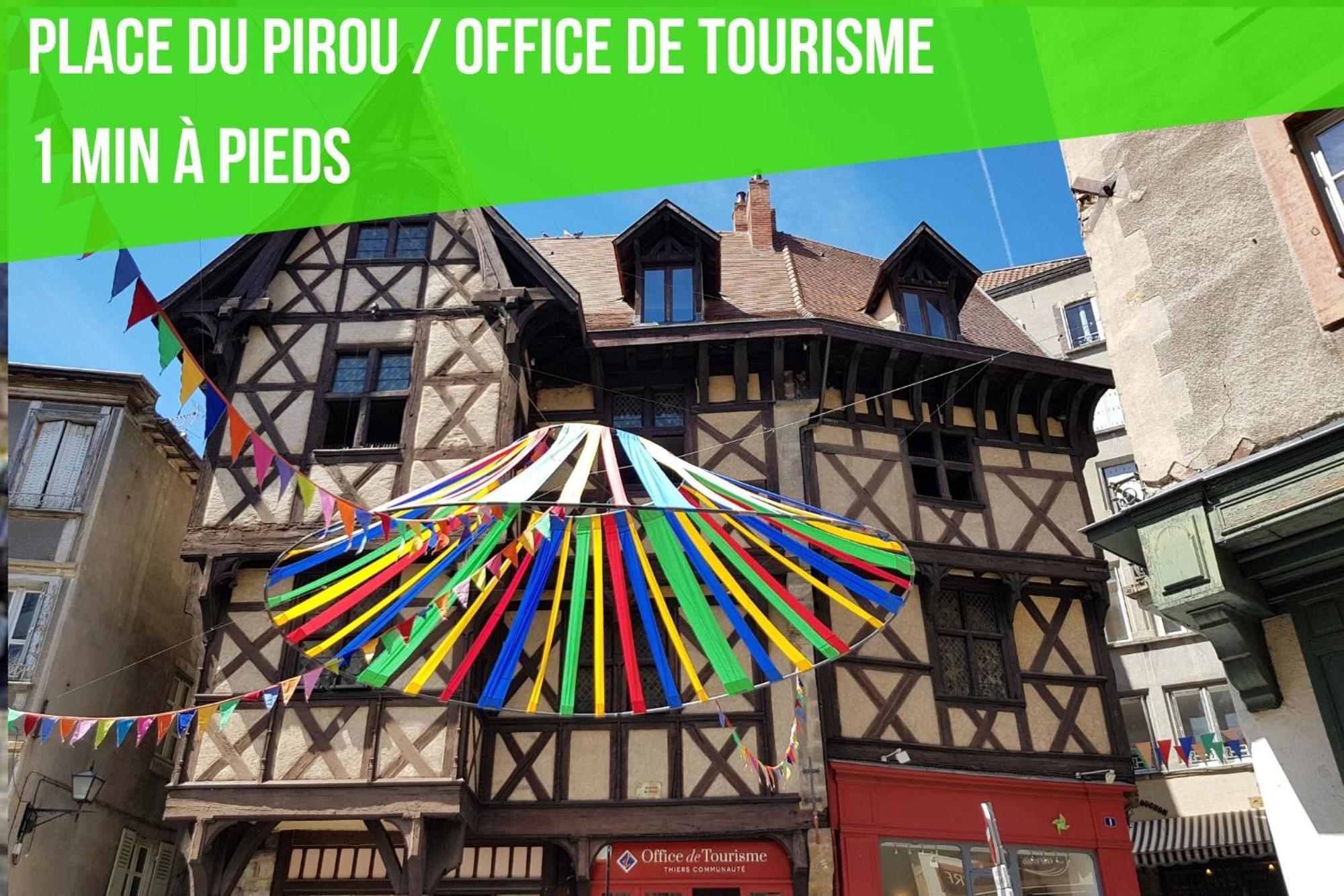 Le Petit Pirou # Cosy # Halte Auvergne Тиерс Екстериор снимка